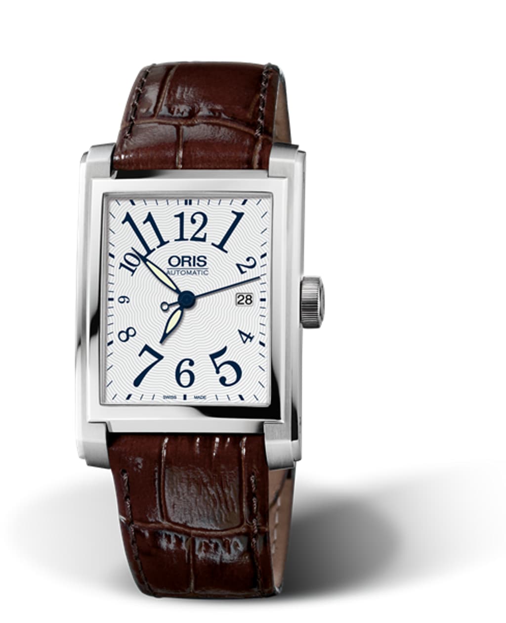 Rectangular Date - 01 583 7657 4061-07 5 21 70FC | Oris